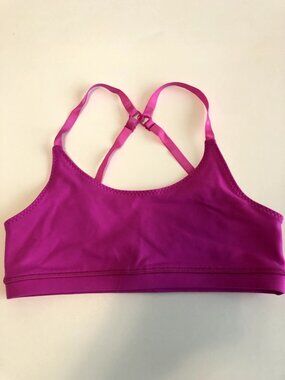 Ivivva Lululemon Girls Sports Bra Pink Size 12
